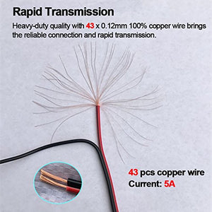 10 Pairs DC Power Pigtail Cable