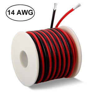 40 Feet Feet 14 Gauge Silicone Wire – MILAPEAK