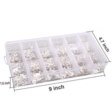 420pcs 18 in 1 Non-Insulated Crimp Connectors