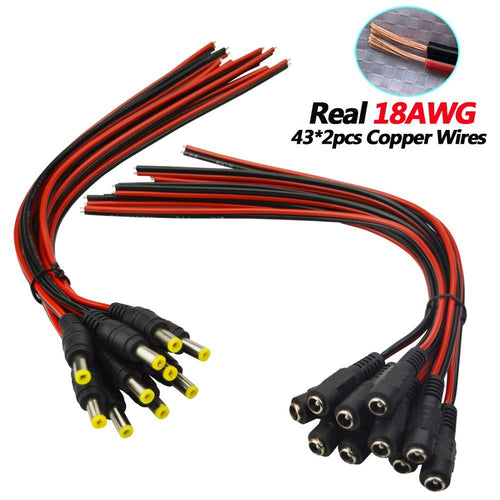 20 female DC Power Pigtail Cable