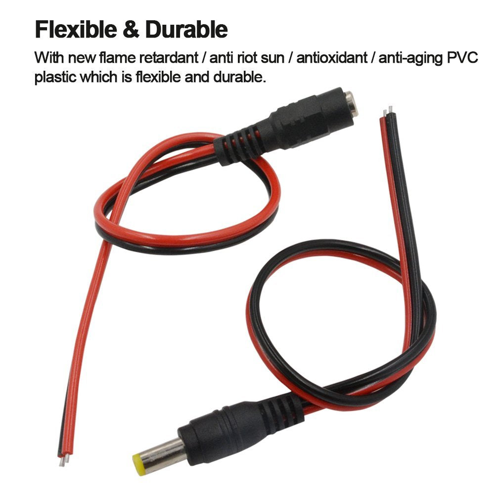 DC Barrel Jack Plug - Male