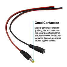 5 Pairs DC Power Pigtail Cable