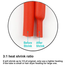 4 ft Red 1/2 inch 3:1 Dual Wall Adhesive Heat Shrink Tubing