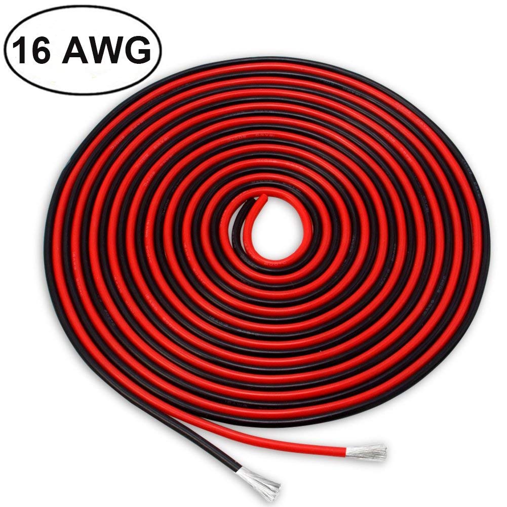 12 Gauge Silicone Wire 10 Feet - 12 AWG Silicone Wire - Flexible Silicone  Wire
