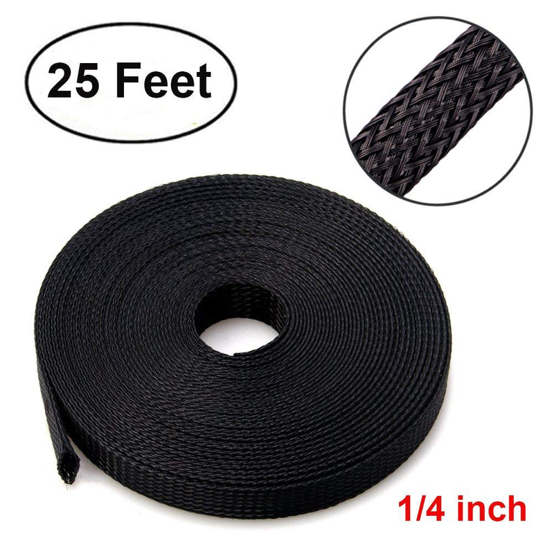 Othmro 1Pcs PET Cable Wire Wrap Braided Expandable Sleeving Cable - View #11