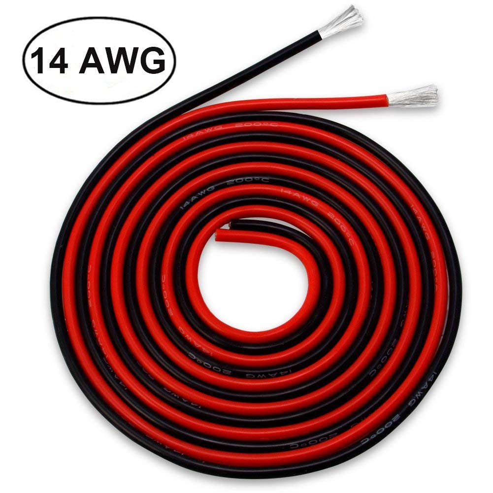 10 Feet 14 Gauge Silicone Wire