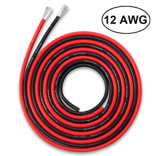 8 Feet 12 Gauge Silicone Wire